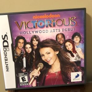 Nintendo DS Nickelodeon victorious Hollywood arts debut game